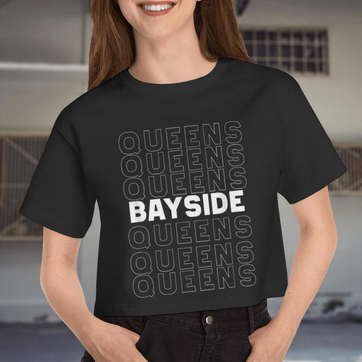 Bayside Queens New York City For Bayside Lovers Women Cropped T-shirt