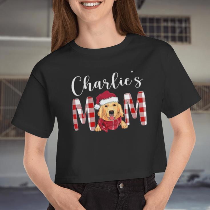 Charlie's Mom Women Cropped T-shirt