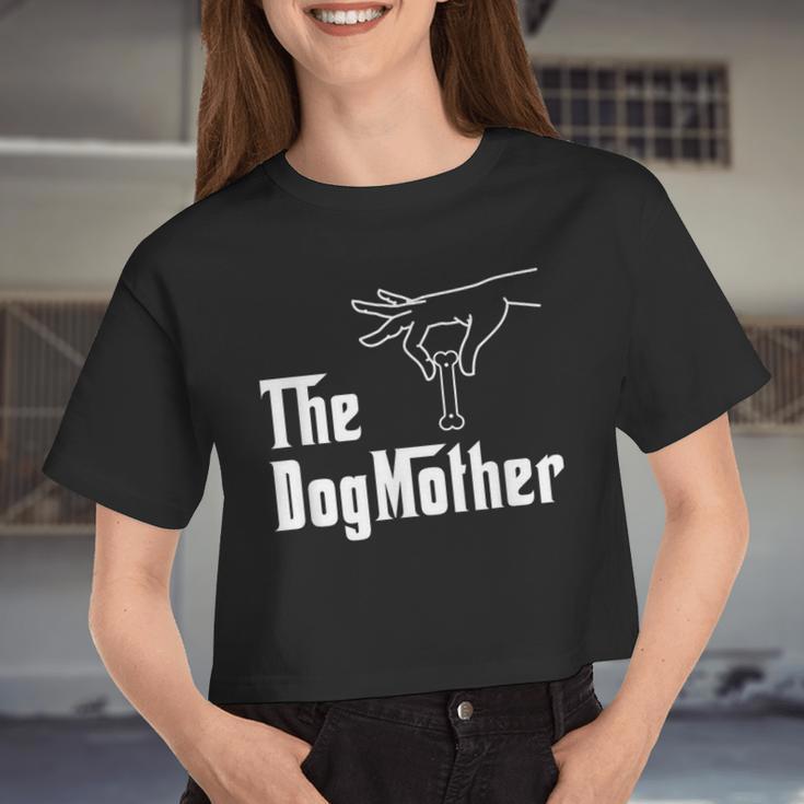 The Dogmother Dog Mom Women Cropped T-shirt