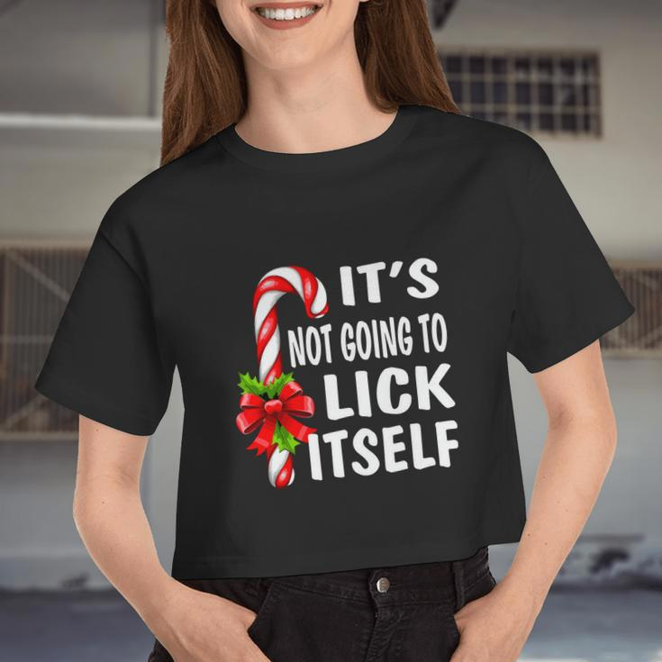 It's Not Going To Lick Itself Women Cropped T-shirt