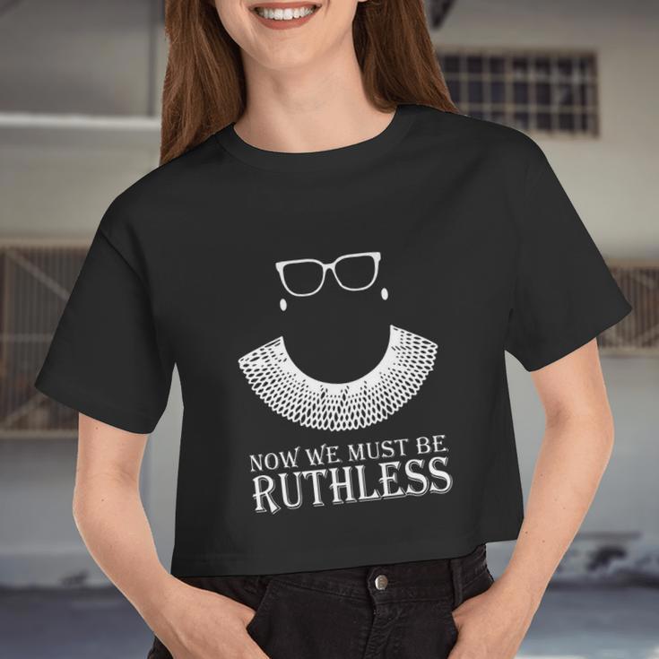 Vote We're Ruthless Defend Roe Vs Wade Women Cropped T-shirt