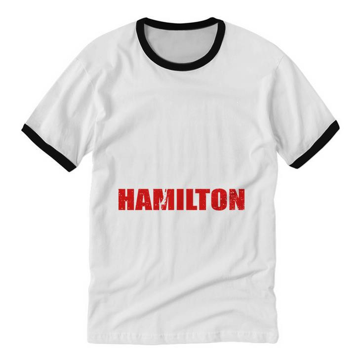 This Girl Loves Alexander Hamilton Cotton Ringer T-Shirt