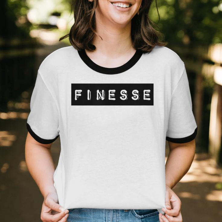 Finesse Finesse Gear For And Women Cotton Ringer T-Shirt