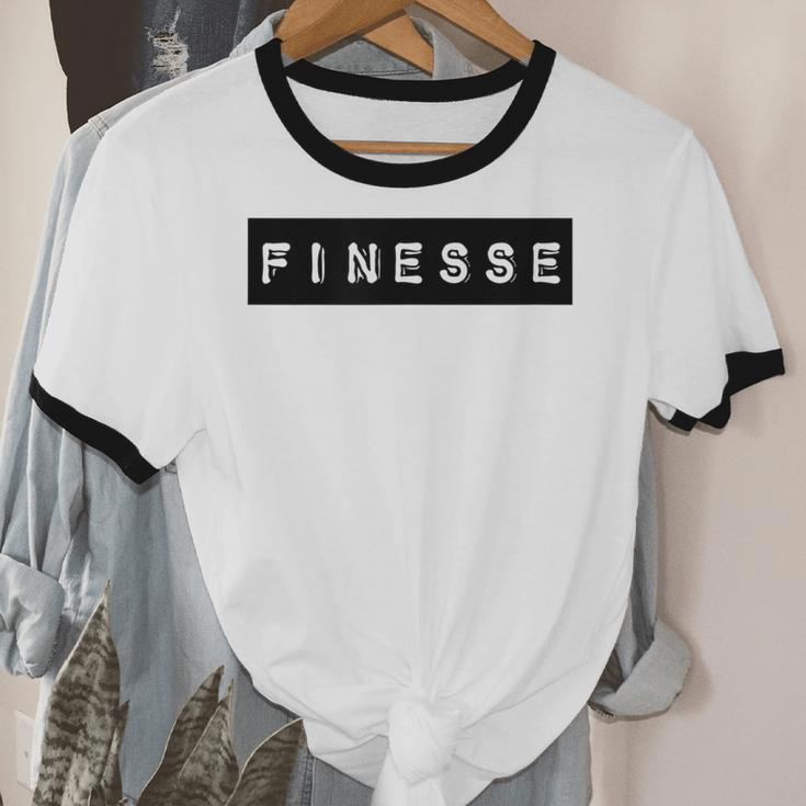 Finesse Finesse Gear For And Women Cotton Ringer T-Shirt