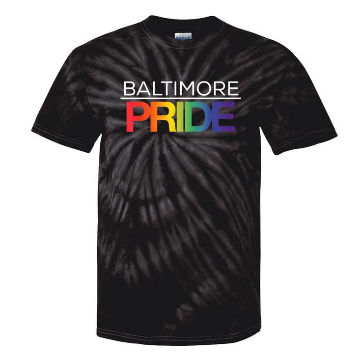 Baltimore Pride Lgbtq Rainbow Tie-Dye T-shirts