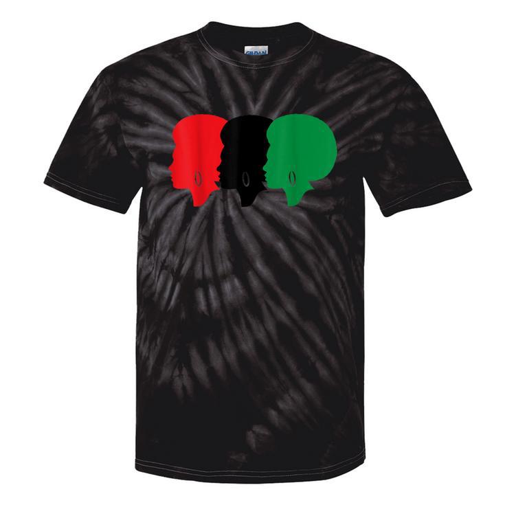 Black Pride Clothing Pan African Flag Afro 4 & Women Tie-Dye T-shirts