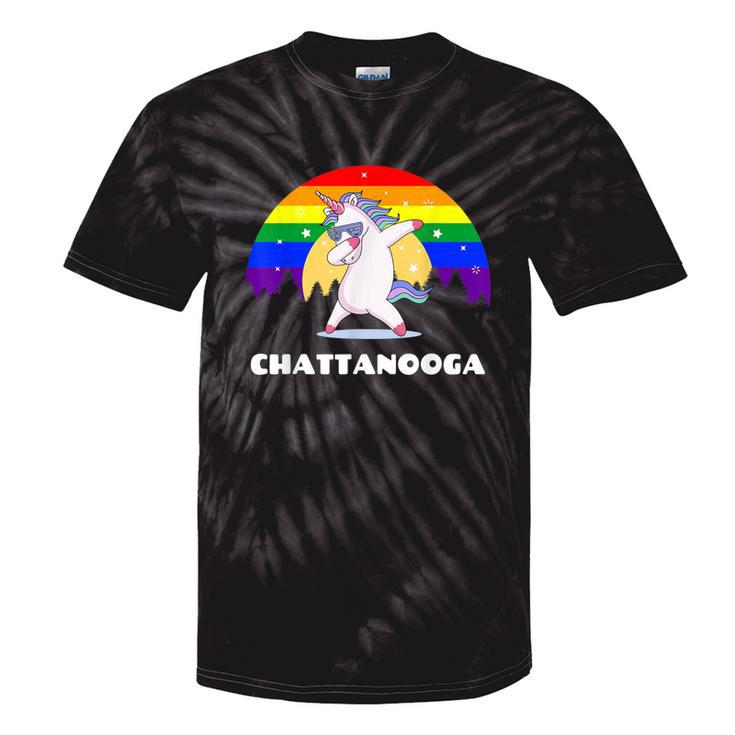 Chattanooga Tennessee Lgbtq Gay Pride Rainbow Tie-Dye T-shirts