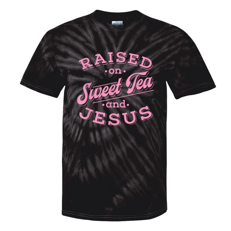 Christian Southern Girls Sweet Tea And Jesus Tie-Dye T-shirts