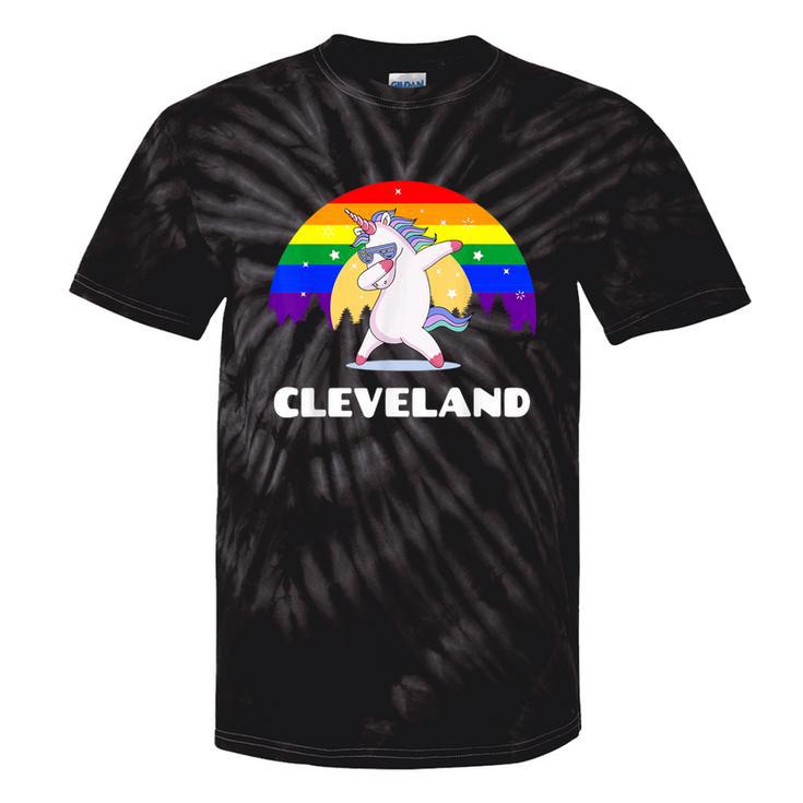 Cleveland Ohio Lgbtq Gay Pride Rainbow Tie-Dye T-shirts