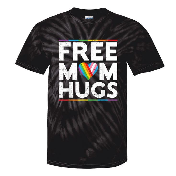 Free Mom Hugs Lgbt Pride Parades Rainbow Transgender Flag Tie-Dye T-shirts