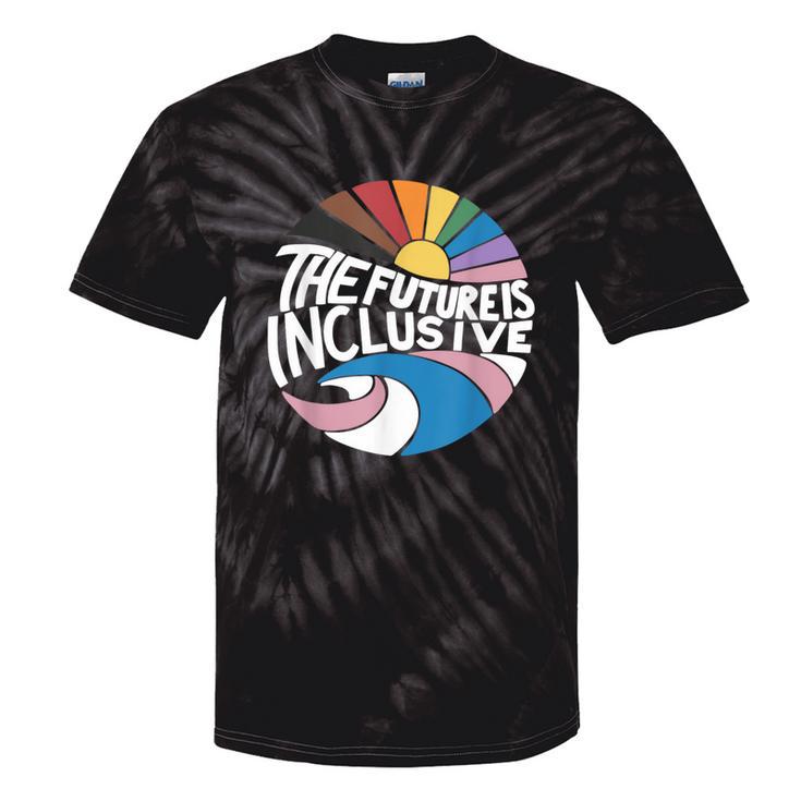 The Future Is Inclusive Lgbt Pride Month Flag Rainbow Tie-Dye T-shirts