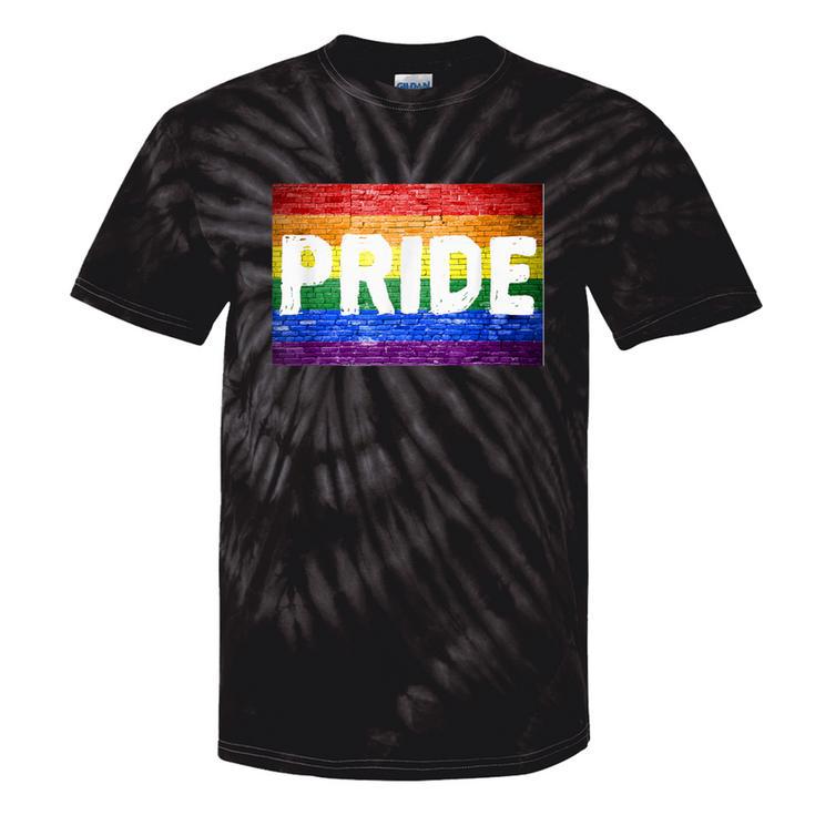 Gay Pride Proud Lgbt Rainbow Graffiti Sign Flag Tie-Dye T-shirts