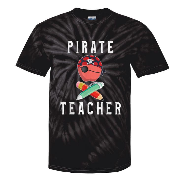Pi Rate Pirate Teacher For Teachers & Women Tie-Dye T-shirts