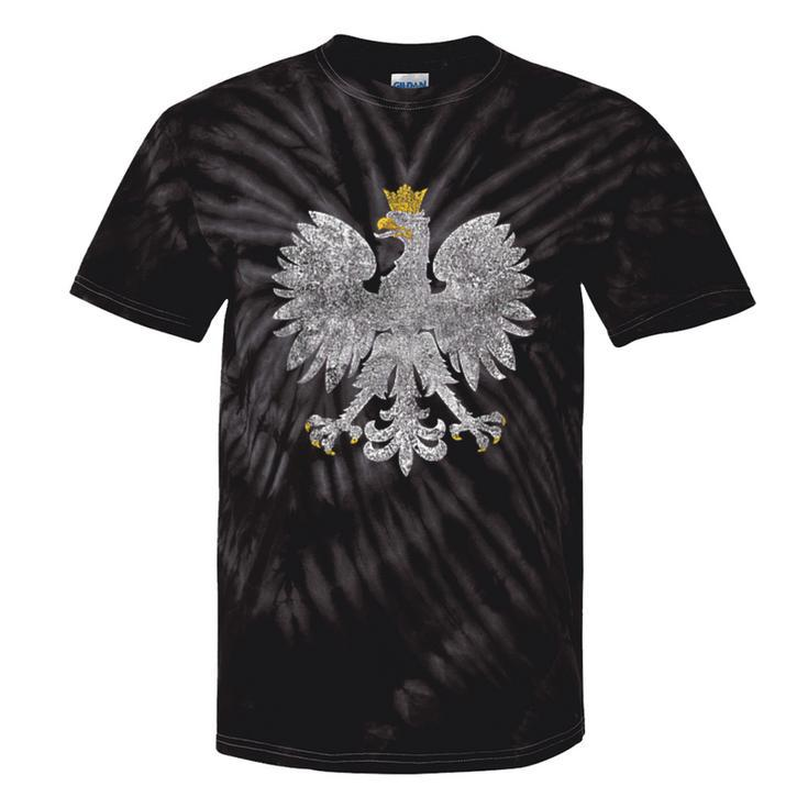 Poland Flag Cool Vintage Polish Eagle Flaga Polska Tie-Dye T-shirts