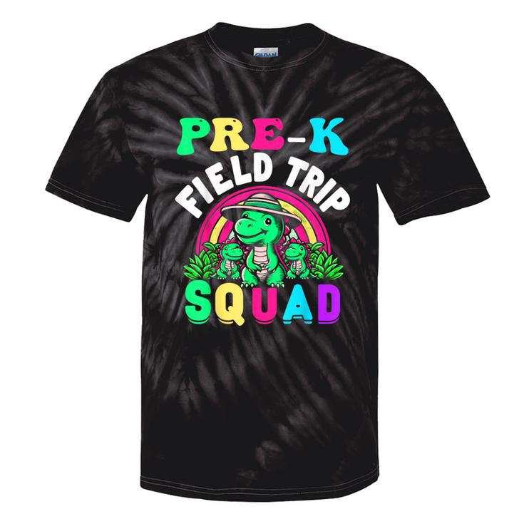 Pre-K Field Trip Squad Preschool Teacher Field Day School Tie-Dye T-shirts