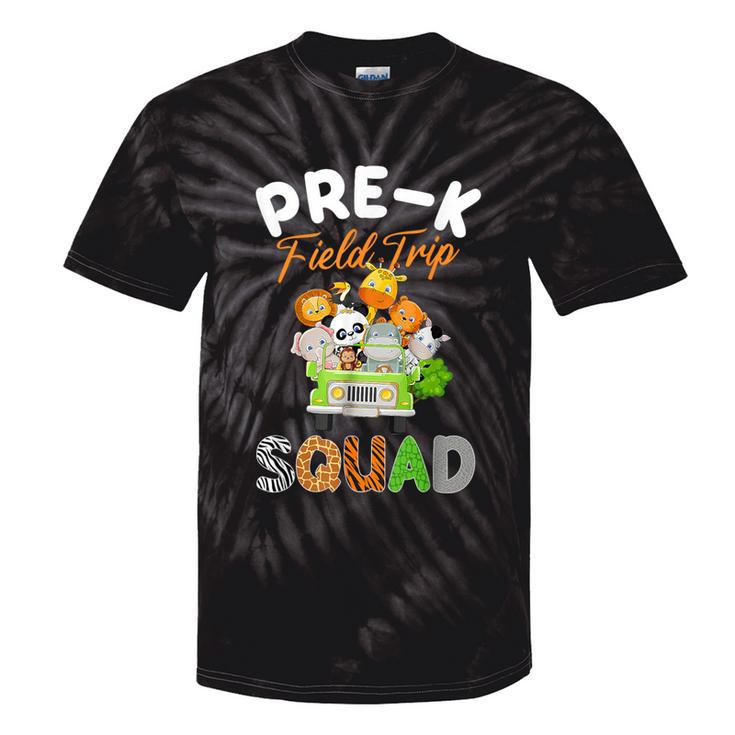 Pre-K Zoo Field Trip Squad Matching Students Teacher Tie-Dye T-shirts