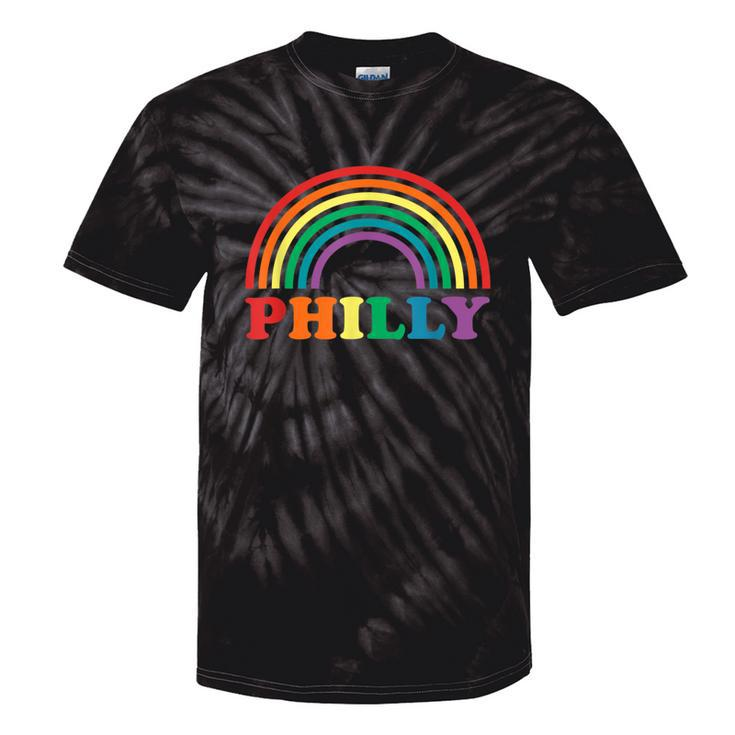 Rainbow Pride Gay Lgbt Parade Philly Philadelphia Tie-Dye T-shirts