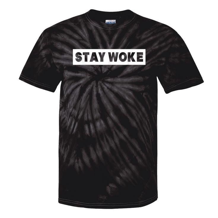 Stay Woke Political Protest Equality Resist Tie-Dye T-shirts