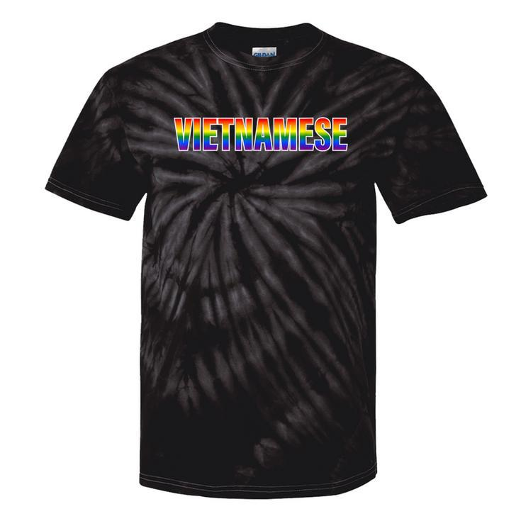 Vietnamese Pride Lgbtq Rainbow Vietnam Pride Tie-Dye T-shirts