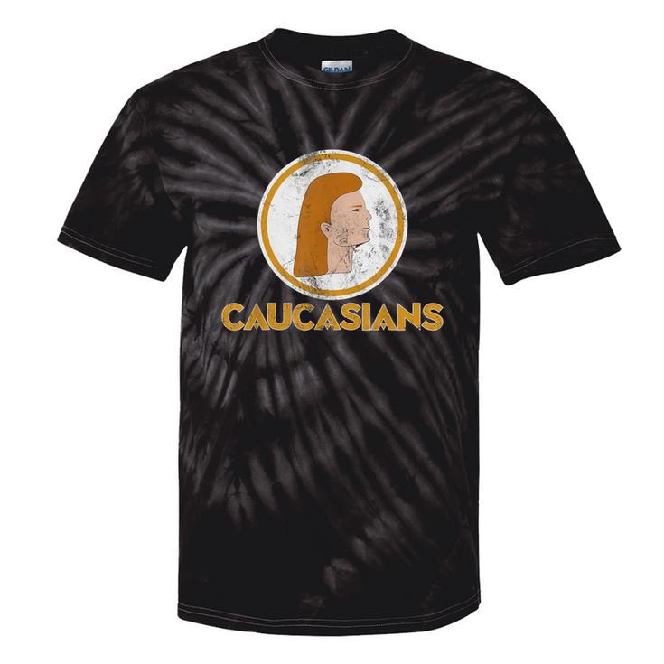 Vintage Caucasians Pride Caucasian Woman Tie-Dye T-shirts