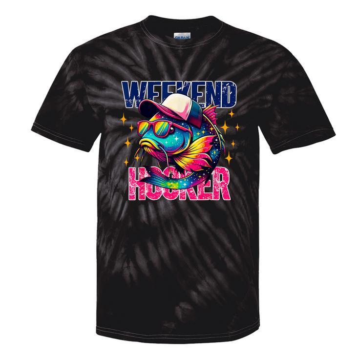 Weekend Hooker Colorful Fishing For Weekend Hooker Tie-Dye T-shirts
