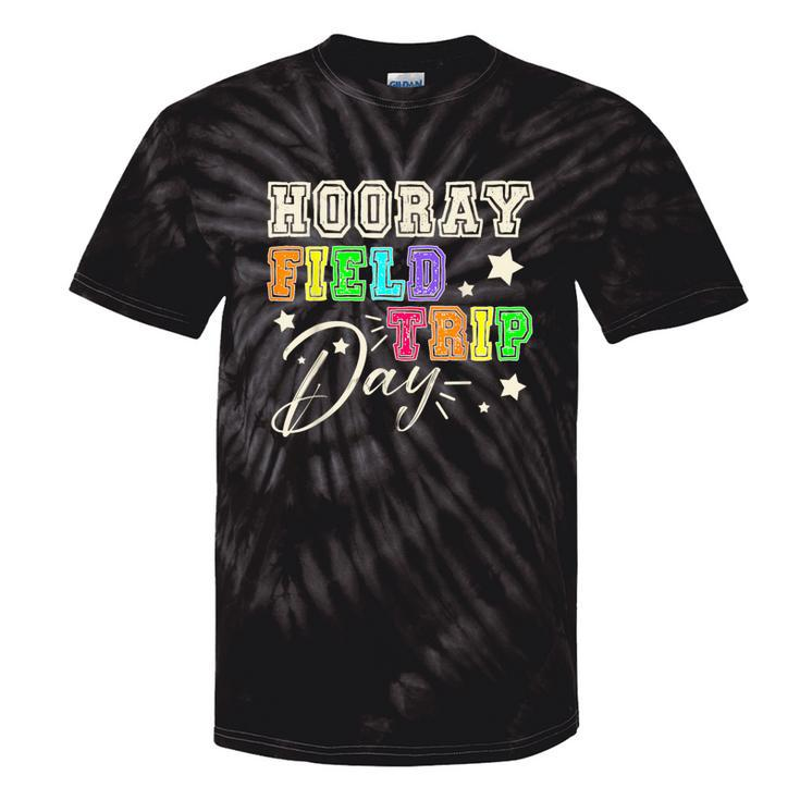 Hooray School Field Day Trip 2024 Teacher Student Cute Tie-Dye T-shirts