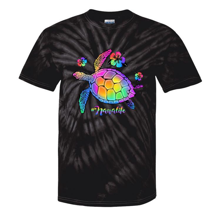 Nana Turtle Nana Life Sea Turtle Tie-Dye T-shirts