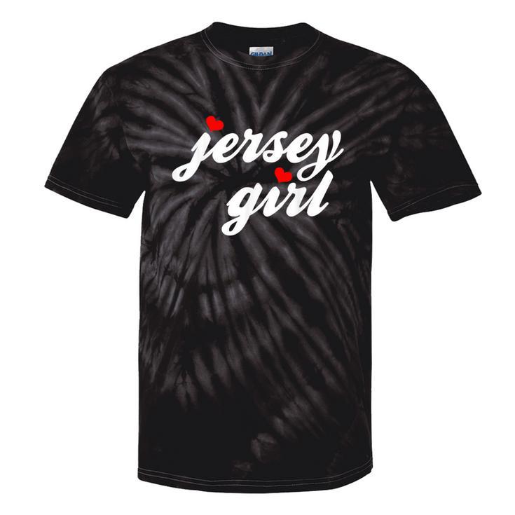 New Jersey Heart Jersey Girl Cute New Jersey Home Pride Tie-Dye T-shirts