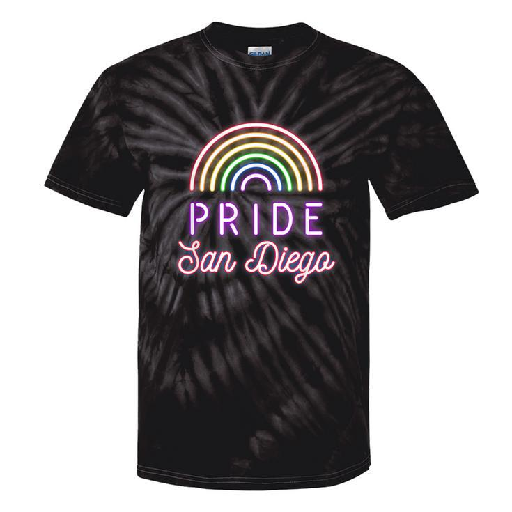 Pride Rainbow San Diego Lgbt Gay Lesbian Trans Tie-Dye T-shirts
