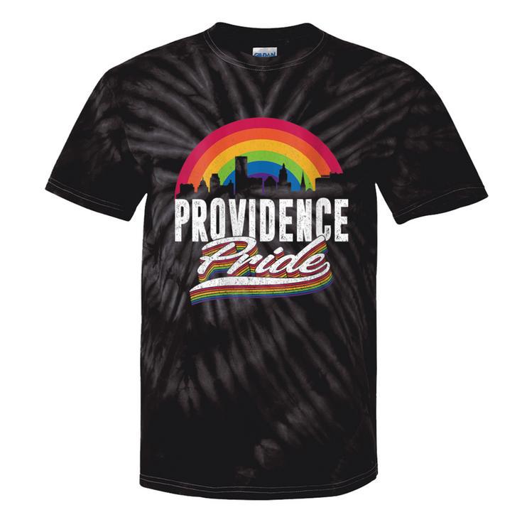 Providence Pride Lgbt Lesbian Gay Bisexual Rainbow Lgbtq Tie-Dye T-shirts