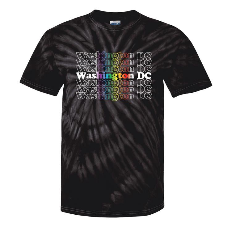 Washington Dc Pride Lgbt Rainbow Tie-Dye T-shirts