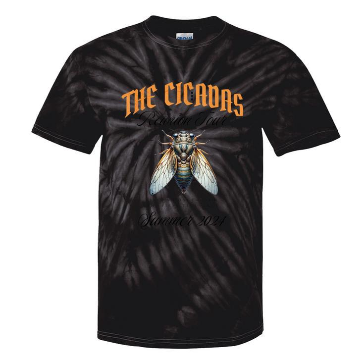 Cicada 2024 Comeback Tour Reunion Of Cicadas Women Tie-Dye T-shirts