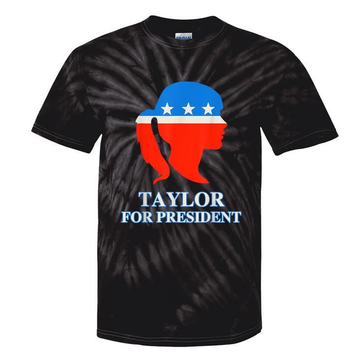 Groovy Taylor For President 2024 Tie-Dye T-shirts
