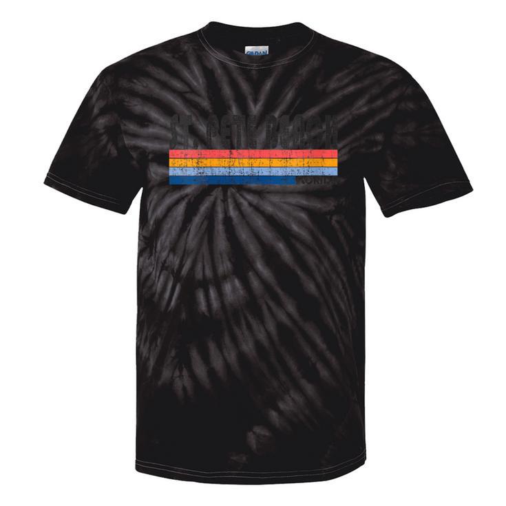 Show Your St Pete Beach Fl Hometown Pride With This Retro Tie-Dye T-shirts