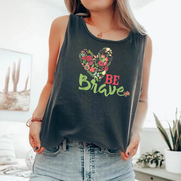 Be Brave For N And Girls Comfort Colors Tank Top