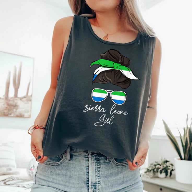 Sierra Leone Girl Comfort Colors Tank Top