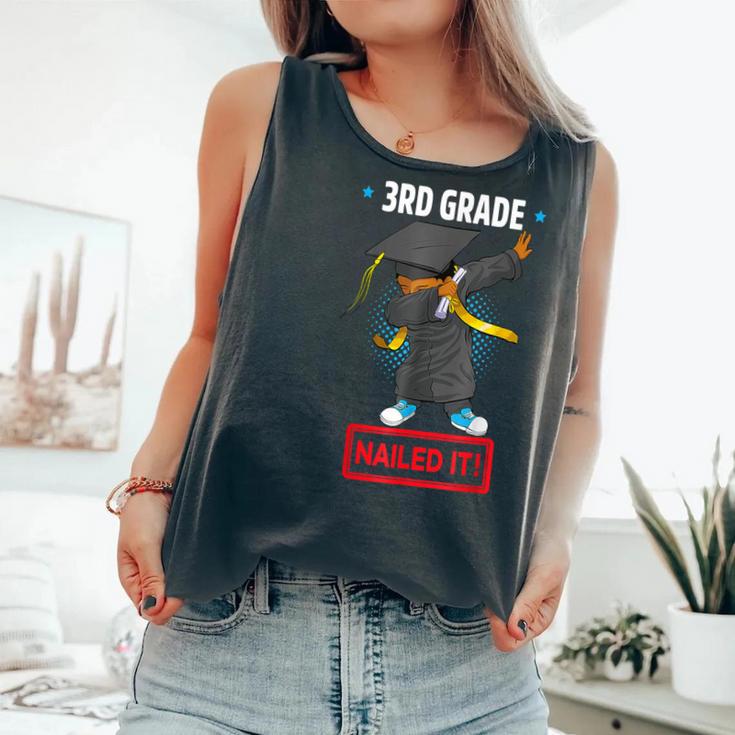 Dabbing Graduation Class Of 2023 Boy 3Rd Grade Nailed It Comfort Colors Tank Top