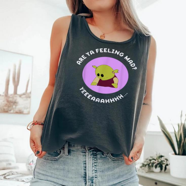 Are You Feeling Kinda Mad Who's That Wonderful Girl Comfort Colors Tank Top