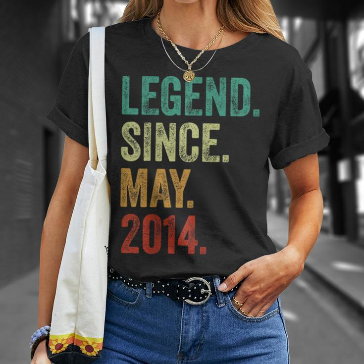 10 Years Old Legend Since May 2014 10Th Birthday T-Shirt Gifts for Her