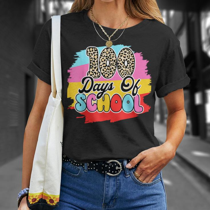 100 Days Of School 100 Days Smarter 100Th Day Of School T-Shirt Gifts for Her
