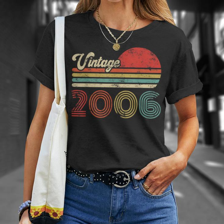 18 Year Old Birthday Vintage 2006 18Th Birthday T-Shirt Gifts for Her