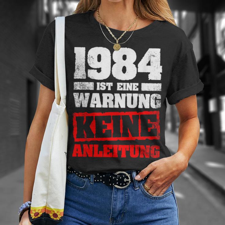 1984 Ist Eine Warnung Keine Inleitung T-Shirt Geschenke für Sie