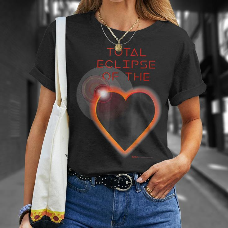 2024 Total Eclipse Of The Solar Heart Astronomy T-Shirt Gifts for Her