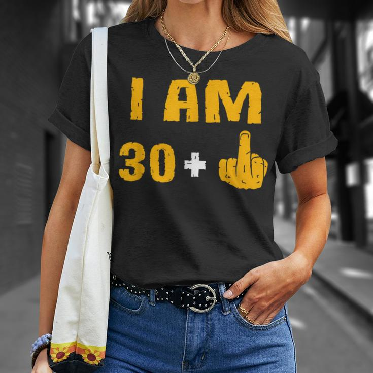 I Am 30 Plus 1 31St Birthday 31 Years Old Bday Party T-Shirt Gifts for Her