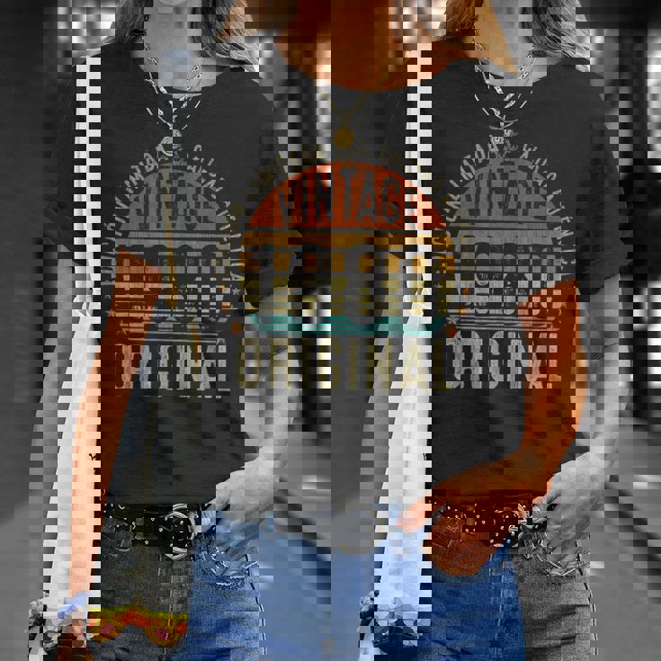 44 Años Regalo De Cumpleaños Hombre Mujer Original 1980 Camiseta unisex Regalos para ella