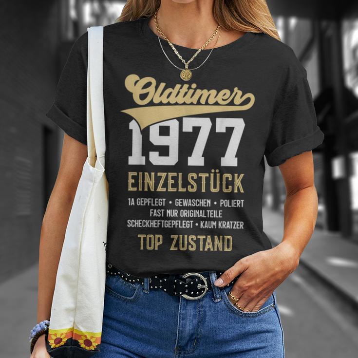 46 Jahre Oldtimer 1977Intage 46Th Birthday T-Shirt Geschenke für Sie