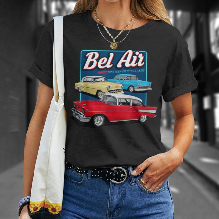 55 57 50 90S Chevys Bel Air Muscle Cars Truck T-Shirt Gifts for Her