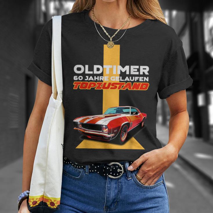 60 Geburtstag Mann Geschenk Papa Opa Oldtimer 60 Jahre T-Shirt Geschenke für Sie