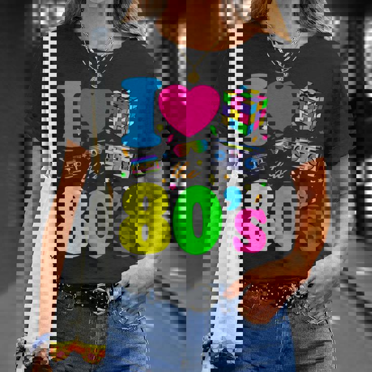80 Me Encantan Los 80 Intage Retro Camiseta unisex Regalos para ella