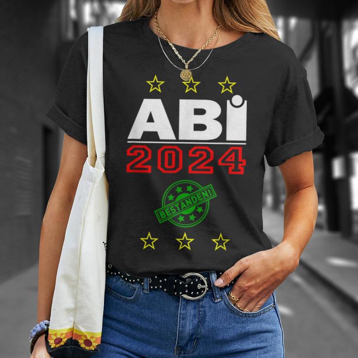 Abi Abitur Prüfung Abschluss Gymnasium 2024 Geschenk Idee T-Shirt Geschenke für Sie